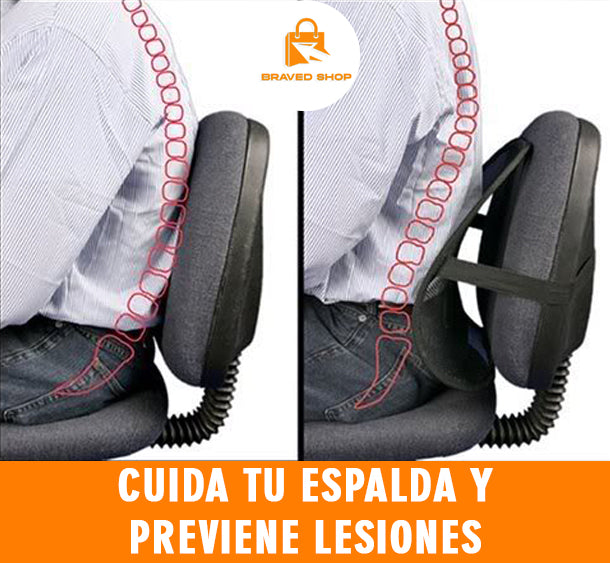 Soporte Lumbar Ergonómico Transpirable