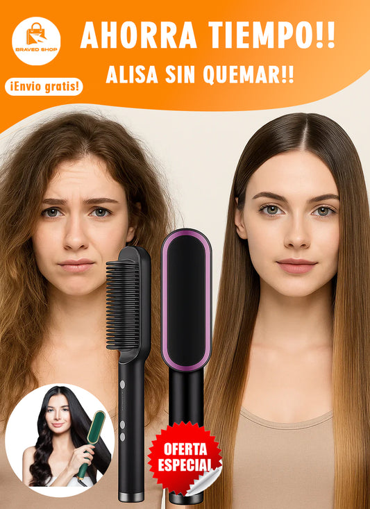 Cepillo Alisador Iónico Pro™ - Multifuncional